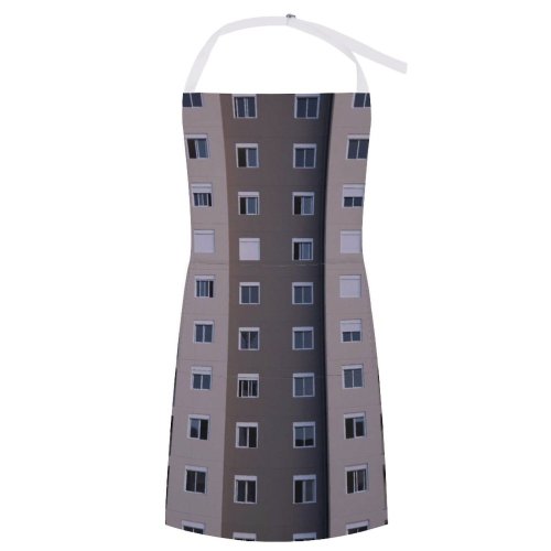 yanfind Custom aprons Accommodation Apartment Architecture Area Balcony Building City Cityscape Construction Daylight Daytime Design white white-style1 70×80cm