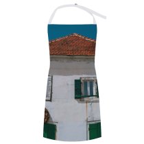 yanfind Custom aprons Abandoned Architecture Sky Building Cement City Construction Corrosion Damage Decay Decor white white-style1 70×80cm