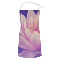 yanfind Custom aprons Aesthetic Aquatic Plant Bloom Blooming Depth Field Floating Flora white white-style1 70×80cm