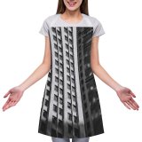 yanfind Custom aprons Abstract Accommodation Apartment Architecture Area Building Bw City Cityscape Commerce Community Condominium white white-style1 70×80cm