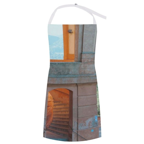 yanfind Custom aprons Aged Ancient Arch Architecture Blurred Building Church Construction Detail Doorway Entrance white white-style1 70×80cm