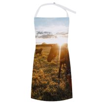 yanfind Custom aprons Adolescent Agriculture Anonymous Backlit Cattle Cow Dawn Dog Equine Evening Faceless Farm white white-style1 70×80cm