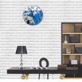 yanfind Fashion PVC Wall Clock Achievement Basketball Court Hoop Sky Board Clouds Empty Game High Leisure Shot Mute Suitable Kitchen Bedroom Decorate Living Room