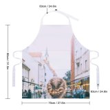 yanfind Custom aprons Admire Alone Anonymous Architecture Attract Blond Blurred Braid Building Café Casual City white white-style1 70×80cm