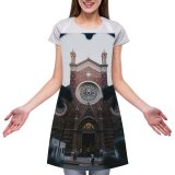 yanfind Custom aprons Aged Ancient Architecture Art Attract Basilica Belief Building Castle Catholic Church white white-style1 70×80cm