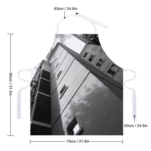 yanfind Custom aprons Architectural Design Architecture Building Clouds Exterior Glass Items High Shot white white-style1 70×80cm