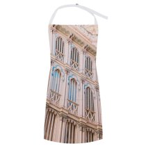 yanfind Custom aprons Aged Ancient Arched Architecture Attract Balcony Building Can Corbella City Construction white white-style1 70×80cm