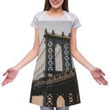 yanfind Custom aprons Aged America Arched Architecture Brooklyn Building Bust City Cloudless Construction Space white white-style1 70×80cm