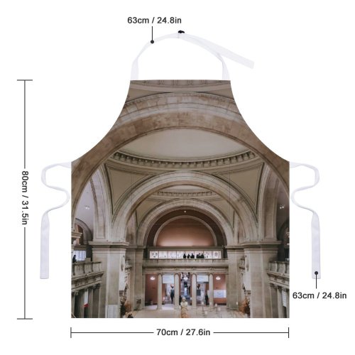 yanfind Custom aprons Aged America Anonymous Arch Architecture Art Balcony Building Ceiling City Classic Colonnade white white-style1 70×80cm