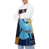 yanfind Custom aprons Afro Backpack Bus Candid Charming Cheerful Child City Cloth Colorful Content Daytime white white-style1 70×80cm