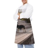 yanfind Custom aprons Affection Anonymous Bonding Calm Casual Charming Child Childhood City Cute Dog white white-style1 70×80cm