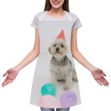 yanfind Custom aprons Adorable Ball Balloon Birthday Calm Carefree Celebrate Colorful Comfort Curious white white-style1 70×80cm