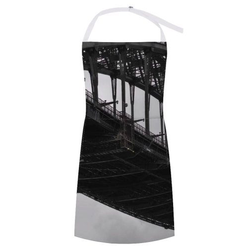 yanfind Custom aprons Architecture Attract Attraction Australia Bw Cloudy Construction District Embankment Engineering Exterior white white-style1 70×80cm