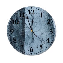 yanfind Fashion PVC Wall Clock Abstract Aged Boulder Space Crack Daylight Destruct Dry Ecology Formation Geology Mute Suitable Kitchen Bedroom Decorate Living Room