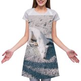 yanfind Custom aprons Adorable Canidae Cute Dog Laying Pet Rest Sleep Sleeping Sleepy white white-style1 70×80cm