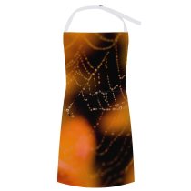 yanfind Custom aprons Web Droplets Pearls Autumn  white-style1 70×80cm