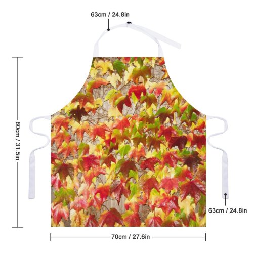 yanfind Custom aprons Vitus Flower Creeper Horror Haus Wall Fence Garden Gardening Horticulture Dunedin Roslyn white white-style1 70×80cm