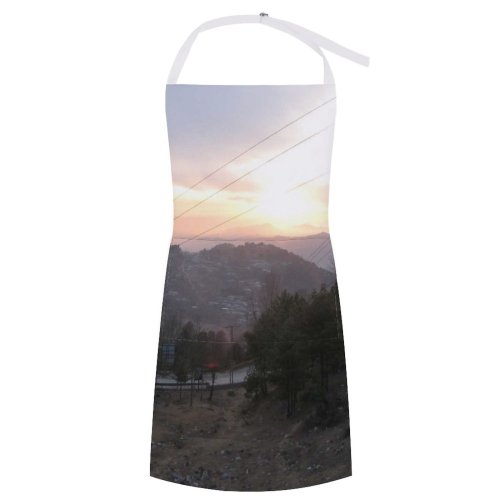 yanfind Custom aprons Con2011 Pakistan Landscape white white-style1 70×80cm