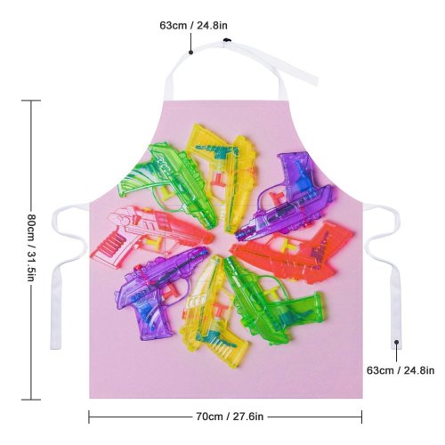 yanfind Custom aprons Action Against Assorted Attack Battle Challenge Colorful Combat Compete Competition Competitive white white-style1 70×80cm