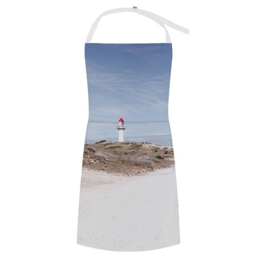 yanfind Custom aprons Aged Architecture Atmosphere Beach Sky Cloudy Coast Construction Daytime Direction white white-style1 70×80cm