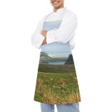 yanfind Custom aprons Northumberland Landscape Mountains Fields Walley Sheeps Grass Scenes white white-style1 70×80cm