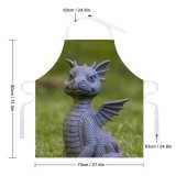 yanfind Custom aprons Adorable Blurred Cute Depth Field Grass Monument Sculpture Shallow Focus white white-style1 70×80cm