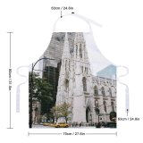yanfind Custom aprons Aged America Ancient Architecture Area Building Cathedral Center Church City Cityscape Complex white white-style1 70×80cm