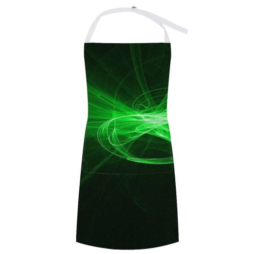 yanfind Custom aprons Fractal Fractals Digital Abstract Desktopwallpaper Art Design Elegant Texture Concept Science Decorative white-style1 70×80cm