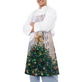 yanfind Custom aprons Architecture Ball Bauble Building Celebrate Christmas City Colorful Coniferous Construction Contemporary Space white white-style1 70×80cm