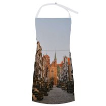 yanfind Custom aprons Accommodation Aged Apartment Architecture Area Attract Authentic Building Center City Cobblestone Community white white-style1 70×80cm