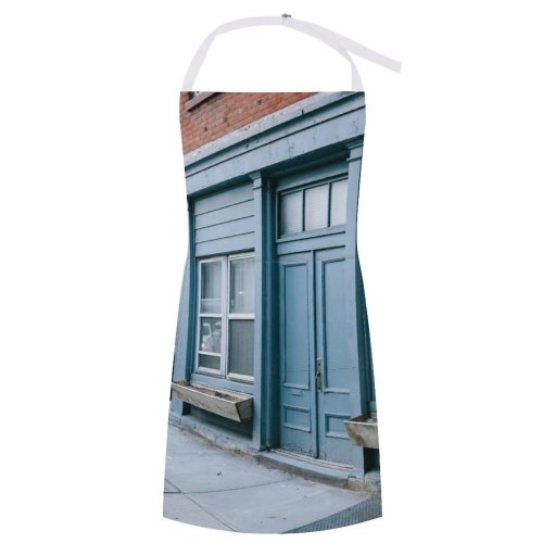 yanfind Custom aprons Accommodation Architecture Brick Wall Brickwork Building City Construction Contemporary Corner Detail District white white-style1 70×80cm