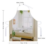 yanfind Custom aprons Accommodation Apartment Bed Bedroom Bedsheet Bedside Blanket Blurred Calm Carpet Comfort Cozy white white-style1 70×80cm