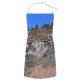 yanfind Custom aprons Norway Bluesky Calm Mountains Cliff Rocks Forest Landscape white white-style1 70×80cm