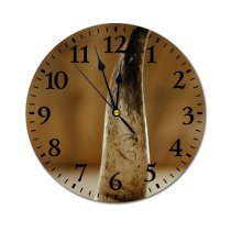 yanfind Fashion PVC Wall Clock Barn Bone Bovine Bull Byre Calf Cattle Cow Cowbarn Cowshed Dairy Farm Mute Suitable Kitchen Bedroom Decorate Living Room
