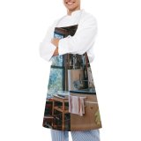 yanfind Custom aprons Architecture Cabinet Chair Family Furniture Home Interior Design Kitchen Oven Room Seat white white-style1 70×80cm
