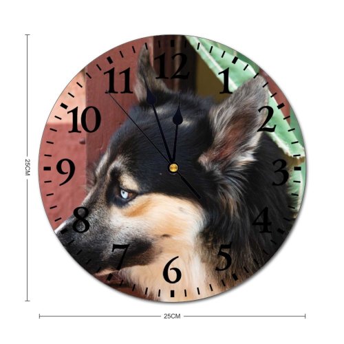yanfind Fashion PVC Wall Clock Adorable Aged Architecture Building Calm Charming Chill Chordate Contemplate Contemplative Curious Mute Suitable Kitchen Bedroom Decorate Living Room