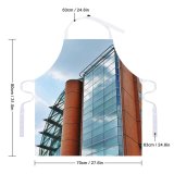 yanfind Custom aprons Architectural Design Architecture Building Clouds Futuristic Glass Items High Shot white white-style1 70×80cm