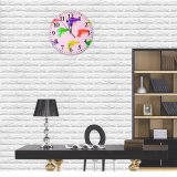 yanfind Fashion PVC Wall Clock Action Arrange Assorted Attack Battle Challenge Choice Competition Defense Entertain Fight From Mute Suitable Kitchen Bedroom Decorate Living Room