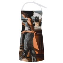 yanfind Custom aprons Adorable Afro Aroma Attentive Beverage Cabinet Casual Charming Coffee Cup Cute white white-style1 70×80cm