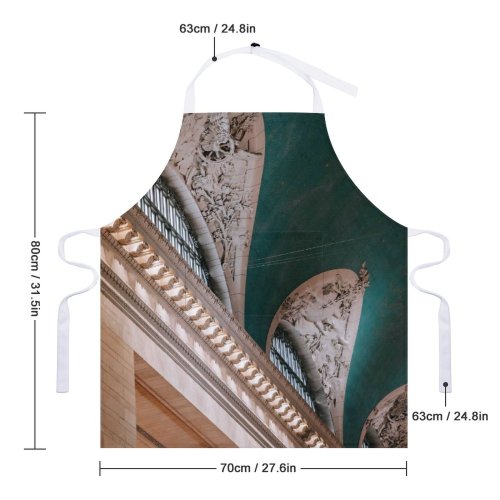 yanfind Custom aprons Aged America Arch Architecture Attract Brick Building Ceiling Classic Column Construction white white-style1 70×80cm