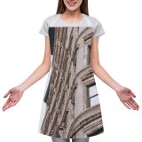 yanfind Custom aprons Accommodation Apartment Architecture Area Building Center City Cityscape Cloudless Complex Condominium Construction white white-style1 70×80cm