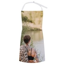 yanfind Custom aprons Admire Alone Anonymous Blurred Calm Contemplate Daytime Energy Faceless Female Grow white white-style1 70×80cm