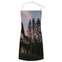 yanfind Custom aprons Architecture Sky Building Calm Construction Contemporary Cottage Country Countryside Daytime Design Dwell white white-style1 70×80cm