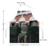 yanfind Custom aprons Accommodation Aged Apartment Architecture Area Barrier Brick Wall Building City Condominium Construction white white-style1 70×80cm