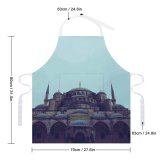 yanfind Custom aprons Aged Ancient Arch Arched Architecture Belief Building City Clear Column Construction white white-style1 70×80cm