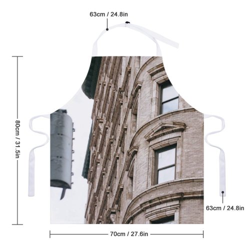 yanfind Custom aprons Accommodation Apartment Architecture Area Building Center City Cityscape Cloudless Complex Condominium Construction white white-style1 70×80cm