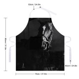 yanfind Custom aprons Adorable Barn Blurred Bridle Bw Calm Care Countryside Creature Cute Daytime white white-style1 70×80cm