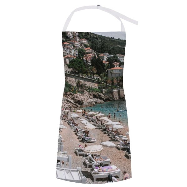 yanfind Custom aprons Aged Anonymous Architecture Atmosphere Beach Building City Cloudy Coast Construction Exterior white white-style1 70×80cm