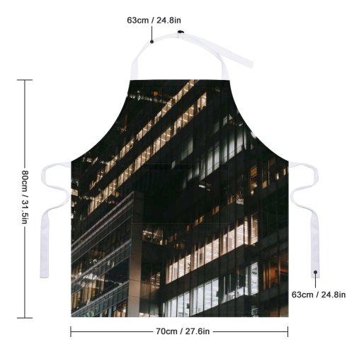 yanfind Custom aprons Accommodation Architecture Attract Building Center Central City Complex Construction Contemporary Dark Destination white white-style1 70×80cm