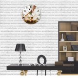 yanfind Fashion PVC Wall Clock Accommodation Apartment Armchair Calm Chair Clean Comfort Construction Contemporary Cozy Daylight Daytime Mute Suitable Kitchen Bedroom Decorate Living Room